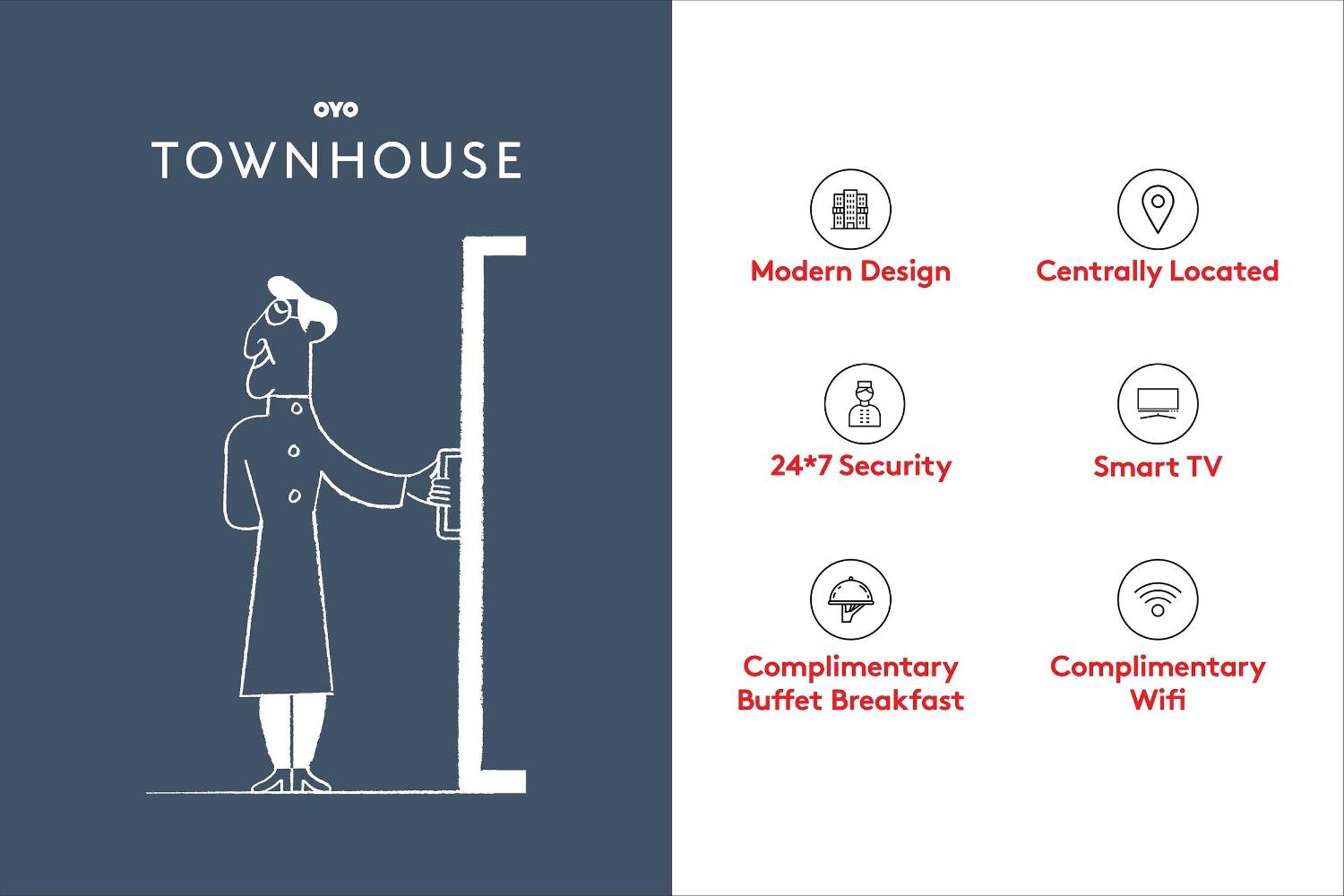 Townhouse Anna Salai Hotell Chennai Eksteriør bilde
